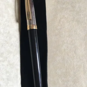 Vintage metal fountain pen with palladium cap - Image 2