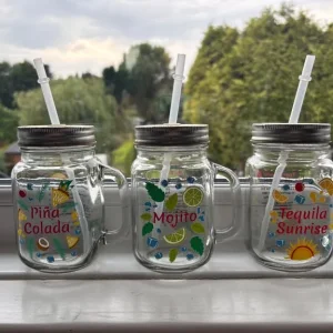 3 x Cocktail Glasses
