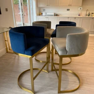 Set of Four Bar Stools – Like New - Image 3
