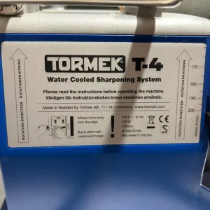 Tormek T-4 Wetstone Sharpening Station with Jigs and Ancillaries - Image 6