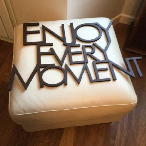 Enjoy Every Moment wall art