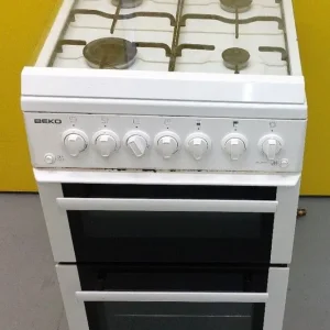 Beko 50cm Twin Cavity Gas Cooker - Image 2