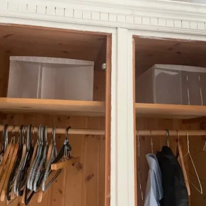 White wooden wardrobe - Image 5