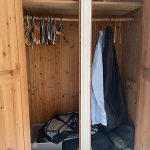 White wooden wardrobe - Image 6