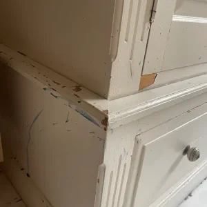 White wooden wardrobe - Image 8