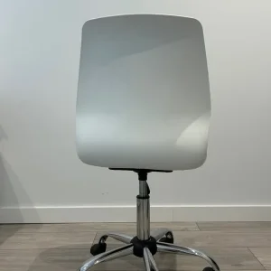 simple white desk chair - Image 2