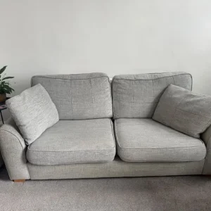 Sofa, love seat and footstool - Image 2