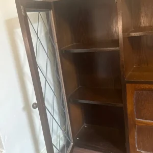 dark brown storage cupboard - Image 3