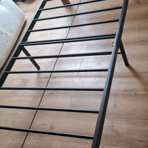 Single Wood and Metal Bed Frame - Image 5
