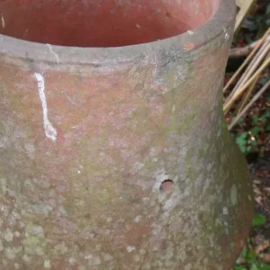 CLAY TERRACOTTA GARDEN CHIMNEY PLANTER 78CM TALL - Image 2