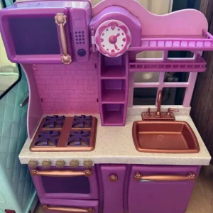 Our generation fridge and kitchen set