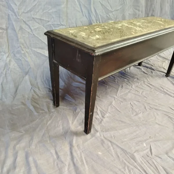 Vintage double piano stool