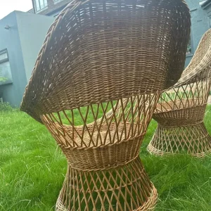Vintage wicker chairs - Image 3