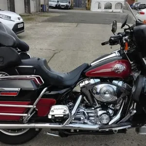 2005 Harley Davidson FLHTCUI Electra Glide 1450 Red Black, 29k miles - Image 2
