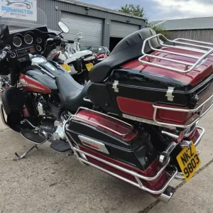 2005 Harley Davidson FLHTCUI Electra Glide 1450 Red Black, 29k miles - Image 6