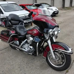 2005 Harley Davidson FLHTCUI Electra Glide 1450 Red Black, 29k miles - Image 8