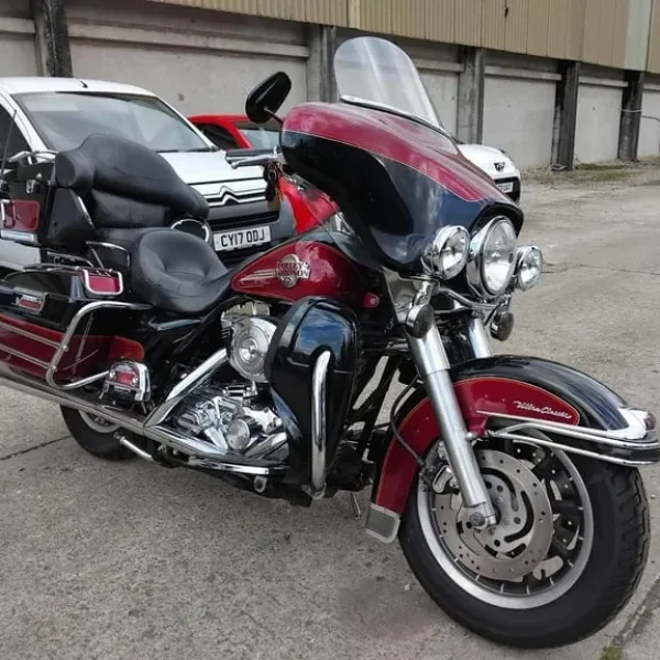 2005 Harley Davidson FLHTCUI Electra Glide 1450 Red Black, 29k miles