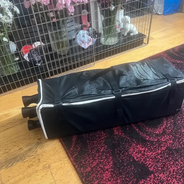 Navy Travel Cot