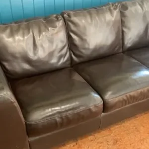 Leather armchair sofa - Image 2