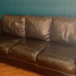 Leather armchair sofa - Image 3