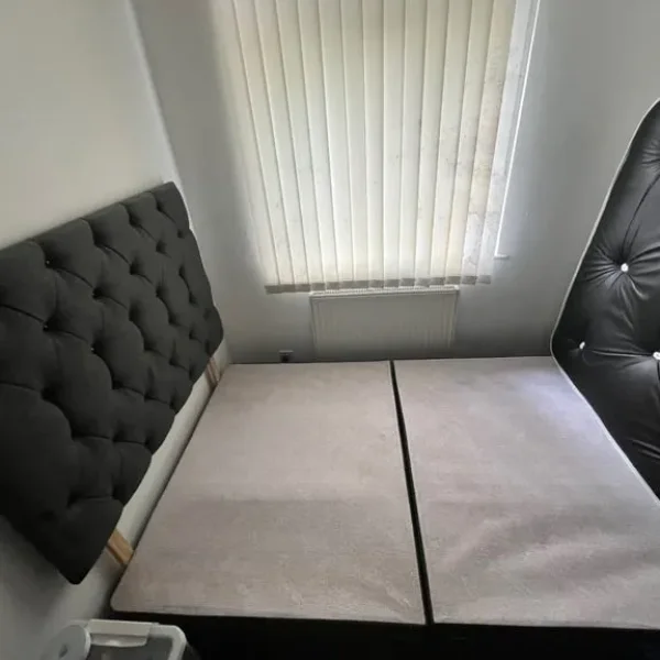 Divan Bed Base With Headboard and 4 Storage Drawers