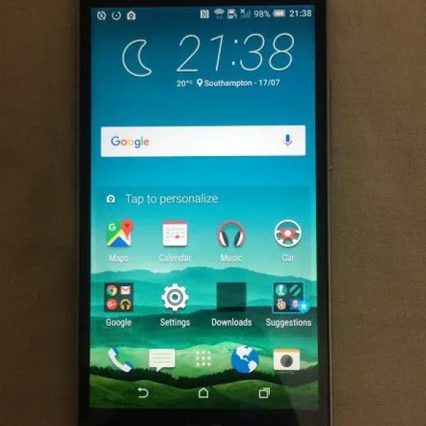 HTC One M8 (16GB) Unlocked with Charger