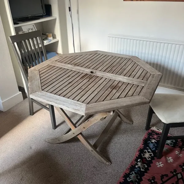 Outside table