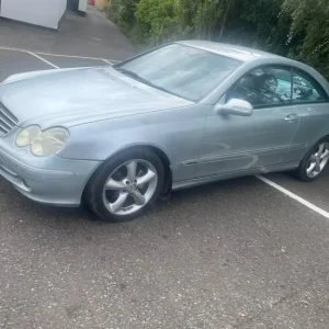 2005 Mercedes-Benz CLK Coupe, 2-door, semi-auto
