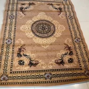 Magic carpet area rug 170x120cm beige - Image 2
