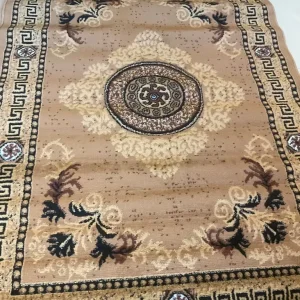 Magic carpet area rug 170x120cm beige - Image 3