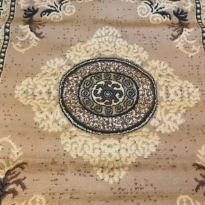 Magic carpet area rug 170x120cm beige - Image 5