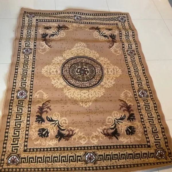 Magic carpet area rug 170x120cm beige