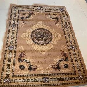 Magic carpet area rug 170x120cm beige