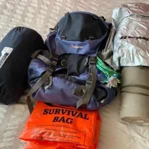 Berghaus Verden Biotech 60+10L backpack with waterproof cover