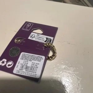Claires 18kt gold plated earrings - Image 4