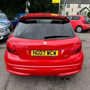 2007 Peugeot 207 GTi 1.6 Turbo 3-door Manual Hatchback - Image 3