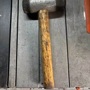 Two rubber mallets