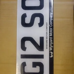 Personalised plate