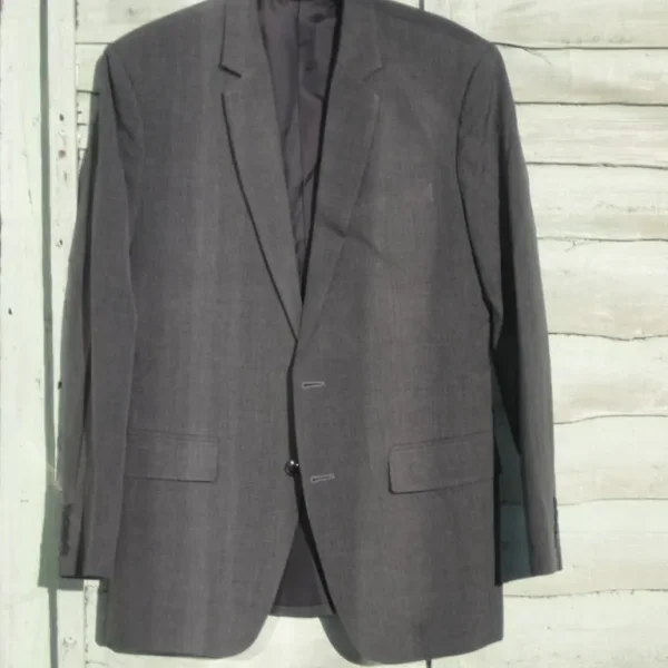 Custom Mid Grey Chest Jacket (34-36 inch chest)