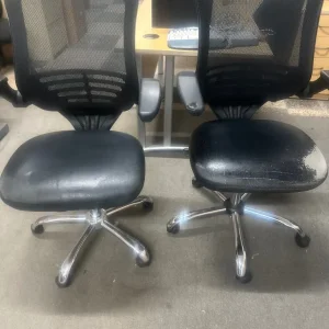 Mesh back operator chair