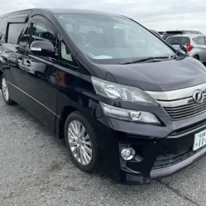 2013 Toyota Vellfire 2.4Z Platinum with Metallic Purple Trim and Bodykit - Image 2