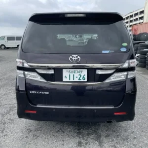 2013 Toyota Vellfire 2.4Z Platinum with Metallic Purple Trim and Bodykit - Image 8