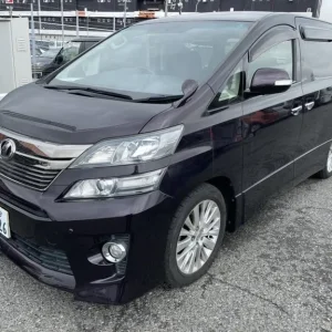 2013 Toyota Vellfire 2.4Z Platinum with Metallic Purple Trim and Bodykit