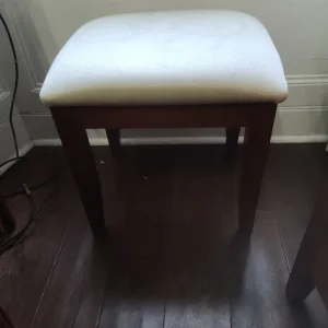 Small covered bench