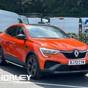 2022 Renault Arkana 1.6 E-TECH r.s. line SUV – Orange, 20k miles, hybrid, 5-door