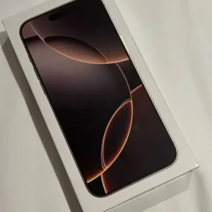 iPhone 16 Pro Max 256GB Desert Titanium Unlocked Smartphone