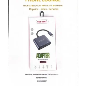 VEN DENS Lightning HDMI Adapter