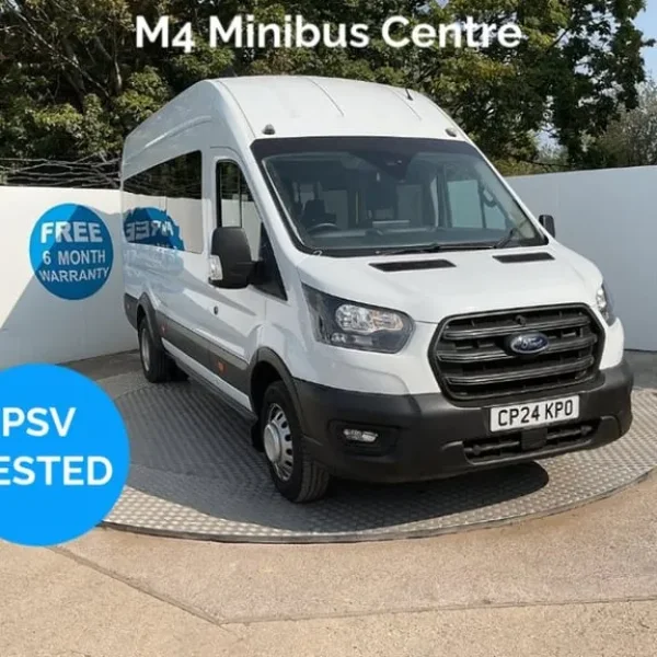 2024 Ford Transit 460 EcoBlue Trend Tacho Minibus Diesel Manual