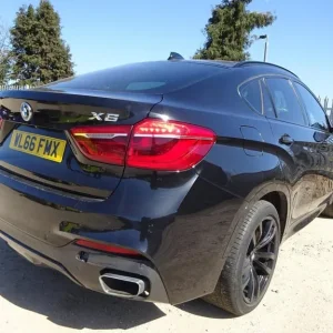2017 BMW X6 xDrive30d M Sport Auto – Front and Side Damage, Starts, Repairable, Salvage