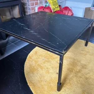 Soho Home Portnall Square Coffee Table, Black Marquina Marble - Image 5